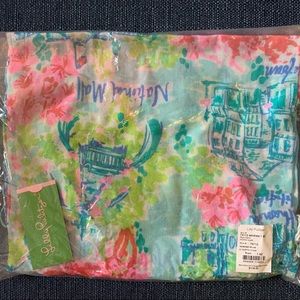 Lilly Pulitzer LIMITED ed. Washington DC scarf